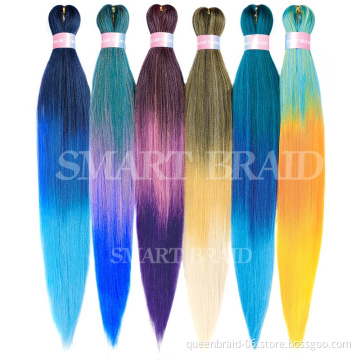 Braiding Hair Yaki Texture Synthetic Hair Women Fibre Set Braids for Black People 20 inch Braid Hair Extensions